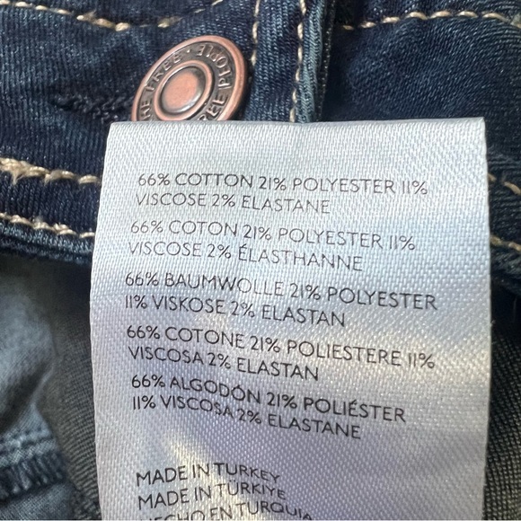 We the Free People CRVY Counter Culture Wide-Leg High Rise Jean Pant 26 27 - Picture 15 of 15